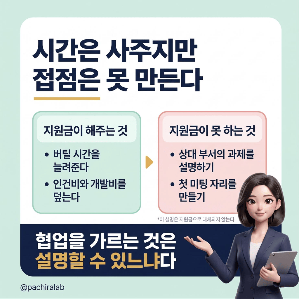 지원금이 해주는 것과 못 하는 것 비교