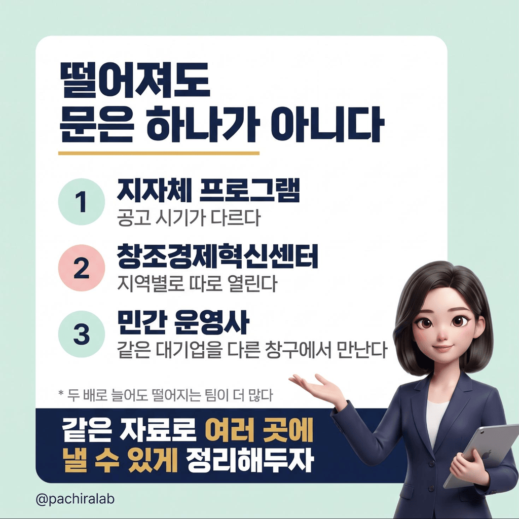 이 사업 외의 다른 통로 세 가지